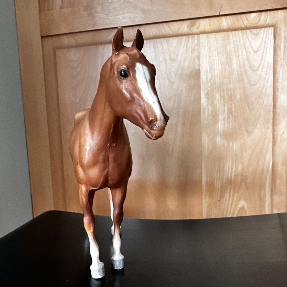 Vintage Breyer Traditional Palomino Variation Quarter Horse Yearling #102(B) - Picture 7 of 10
